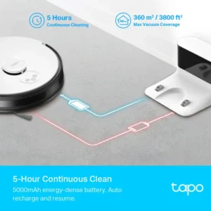 aspirador-robo-tp-link-tapo-rv30-4200pa-5000mah-brancopreto-sumtek