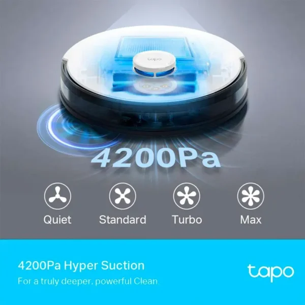 aspirador-robo-tp-link-tapo-rv30-4200pa-5000mah-brancopreto-sumtek