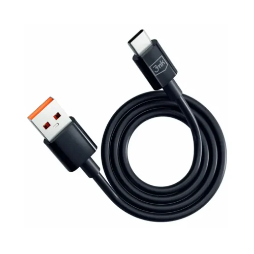 cabo-3mk-hyper-usb-a-para-usb-c-12m-5a-preto-sumtek