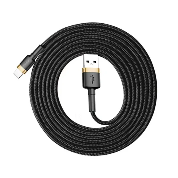 cabo-dados-baseus-cafule-usb-para-lightning-2m-preto-sumtek