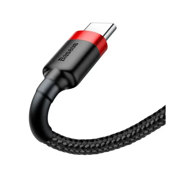 cabo-de-dados-usb-c-baseus-cafule-2a-3m-pretovermelho-sumtek