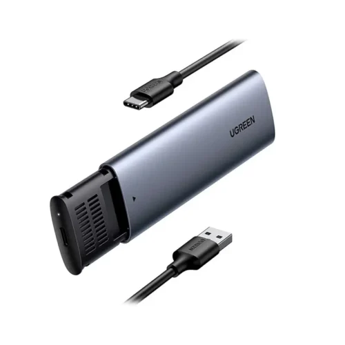 caixa-externa-ugreen-m2-ssd-usb-30-cinzenta-cm400-sumtek