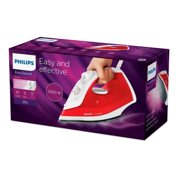 ferro-a-vapor-philips-easyspeed-2000w-vermelho-gc174240-sumtek