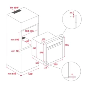 forno-de-encastre-teka-3215w-70l-preto-hlb840-sumtek