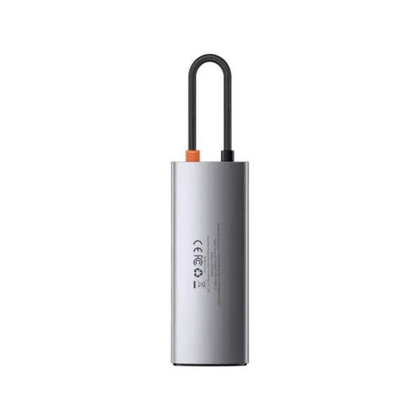 hub-baseus-metal-gleam-usb-c-para-usb-30rj-45hdmiusb-c-cinzento-sumtek