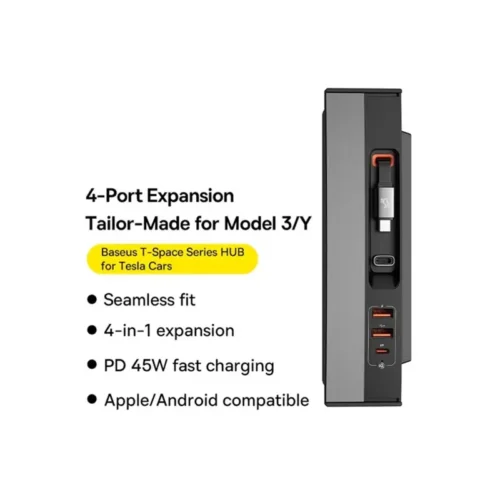 hub-baseus-t-space-p-tesla-com-cabo-usb-c-45w-retratil-sumtek