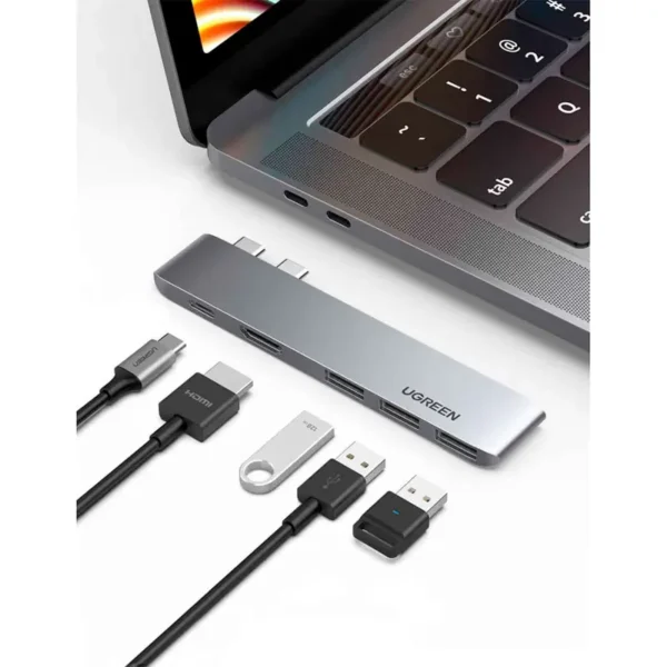 hub-ugreen-cm251-usb-c-para-usbhdmi-cinzento-sumtek