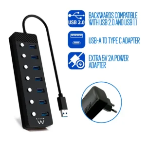 hub-usb-ewent-ew1144-3-portas-usb-201-porta-usb-32-cinzento-sumtek