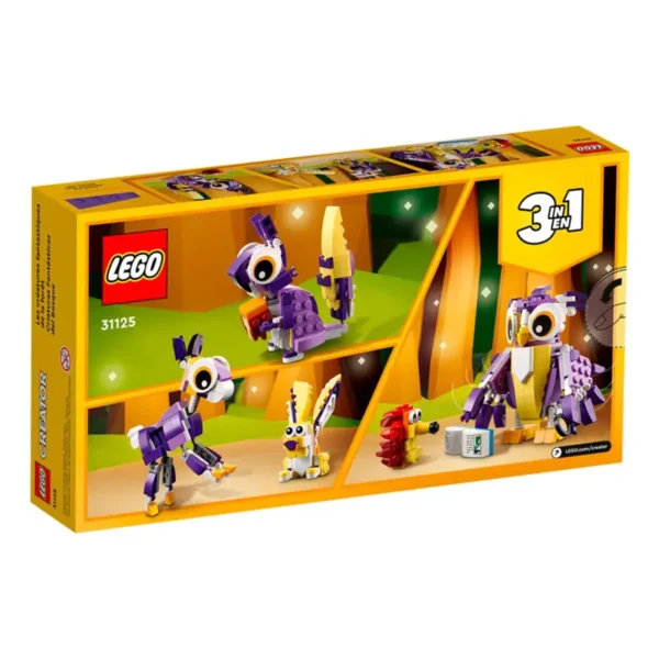 lego-creator-3-in-1-criaturas-da-floresta-da-fantasia-31125-sumtek