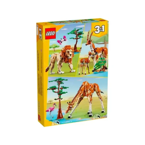 lego-creator-animais-selvagens-do-safari-31150-sumtek