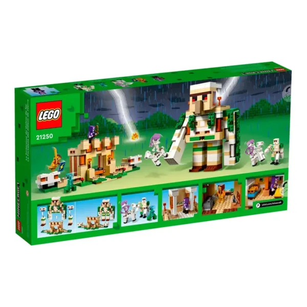 lego-minecraft-a-fortaleza-do-golem-de-ferro-21250-sumtek