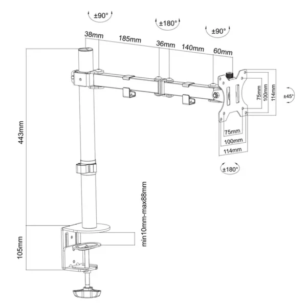 suporte-de-monitor-ewent-ew1510-13-32-preto-sumtek