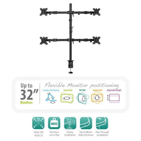 suporte-de-monitor-quadruplo-ewent-ew1514-13-32-preto-sumtek