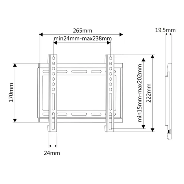 suporte-tv-ewent-ew1501-ledlcd-23-42-35kg-sumtek